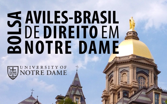 Bolsa Aviles-Brasil de Direito em Notre Dame
