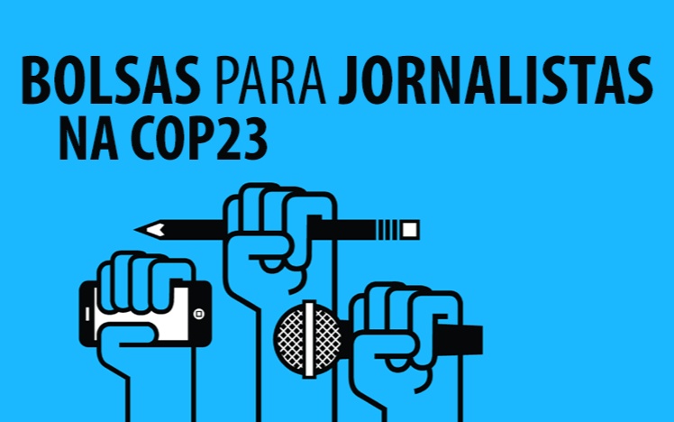 Bolsas para jornalistas na COP23