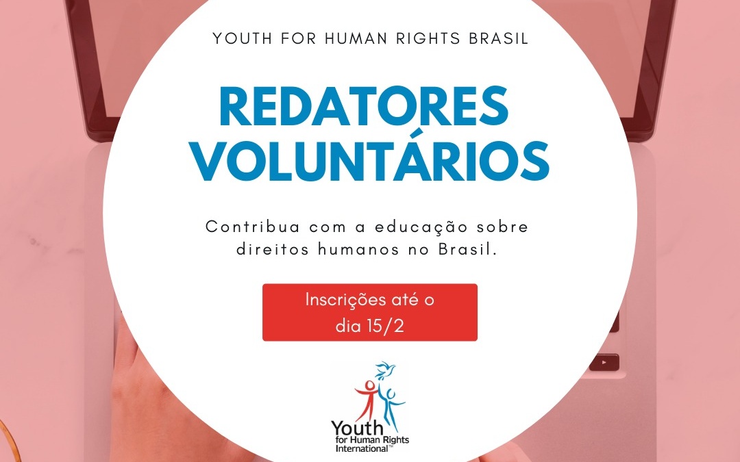 Time de Redatores - Youth for Human Rights Brasil